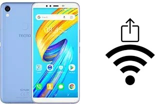 Come generare un codice QR con la password Wi-Fi su un Tecno Spark 2