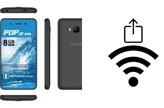 Come generare un codice QR con la password Wi-Fi su un Tecno POP 2 Mini