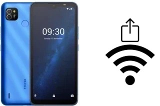 Come generare un codice QR con la password Wi-Fi su un Tecno Pop 4 Air