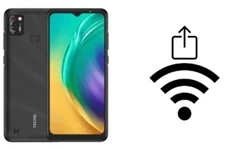 Come generare un codice QR con la password Wi-Fi su un Tecno POP 4 PRO