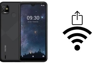 Come generare un codice QR con la password Wi-Fi su un Tecno Pop 5P