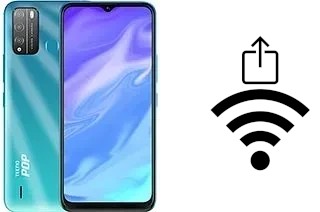 Come generare un codice QR con la password Wi-Fi su un Tecno Pop 5X