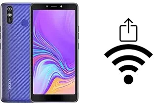 Come generare un codice QR con la password Wi-Fi su un Tecno Pop 2 Plus