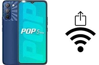 Come generare un codice QR con la password Wi-Fi su un Tecno Pop 5 Pro