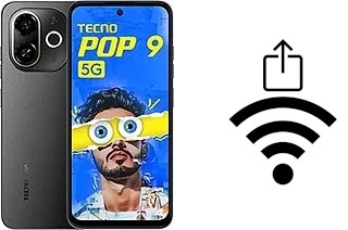 Come generare un codice QR con la password Wi-Fi su un Tecno Pop 9