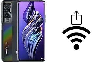 Come generare un codice QR con la password Wi-Fi su un Tecno Pova 5G