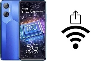 Come generare un codice QR con la password Wi-Fi su un Tecno Pova Neo 5G