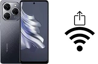 Come generare un codice QR con la password Wi-Fi su un Tecno Spark 20 Pro