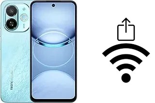 Come generare un codice QR con la password Wi-Fi su un Tecno Spark 30C 5G