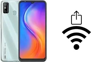 Come generare un codice QR con la password Wi-Fi su un Tecno Spark 6 Go