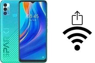 Come generare un codice QR con la password Wi-Fi su un Tecno Camon 18i