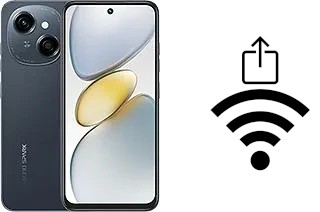 Come generare un codice QR con la password Wi-Fi su un Tecno Spark Go 1