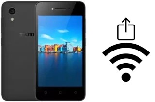 Come generare un codice QR con la password Wi-Fi su un Tecno W1