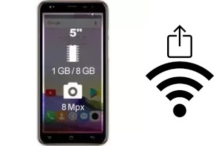 Come generare un codice QR con la password Wi-Fi su un Texet TM-5073