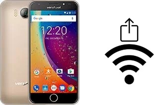 Come generare un codice QR con la password Wi-Fi su un verykool SL5565 Rocket