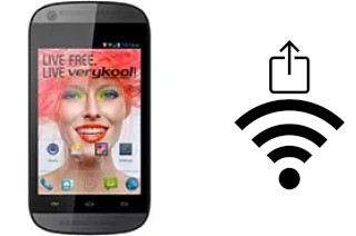 Come generare un codice QR con la password Wi-Fi su un verykool s3501 Lynx