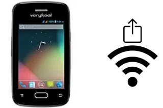 Come generare un codice QR con la password Wi-Fi su un verykool s351