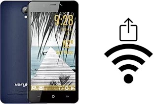 Come generare un codice QR con la password Wi-Fi su un verykool s5001 Lotus