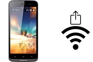 Come generare un codice QR con la password Wi-Fi su un verykool s5017 Dorado