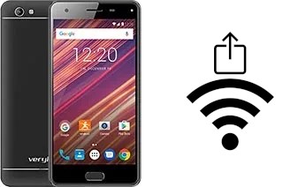 Come generare un codice QR con la password Wi-Fi su un verykool s5034 Spear Jr.