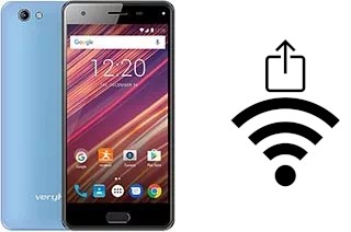 Come generare un codice QR con la password Wi-Fi su un verykool s5035 Spear