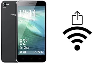 Come generare un codice QR con la password Wi-Fi su un verykool s5518 Maverick