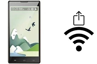 Come generare un codice QR con la password Wi-Fi su un verykool s6001 Cyprus