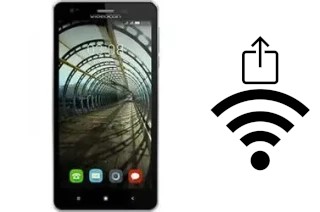 Come generare un codice QR con la password Wi-Fi su un Videocon Krypton V50DA