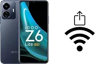 Come generare un codice QR con la password Wi-Fi su un vivo iQOO Z6 Lite