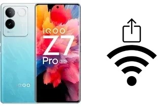 Come generare un codice QR con la password Wi-Fi su un vivo iQOO Z7 Pro