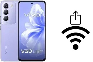 Come generare un codice QR con la password Wi-Fi su un vivo V30 Lite (ME)