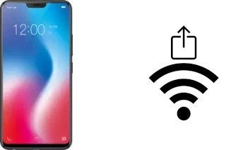 Come generare un codice QR con la password Wi-Fi su un Vivo V9 Pro