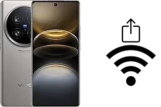 Come generare un codice QR con la password Wi-Fi su un vivo X100 Ultra