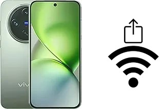 Come generare un codice QR con la password Wi-Fi su un vivo X200 Pro mini