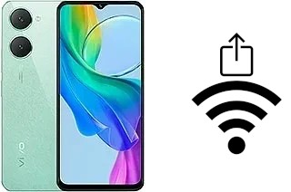 Come generare un codice QR con la password Wi-Fi su un vivo Y18e