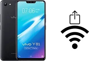 Come generare un codice QR con la password Wi-Fi su un vivo Y81