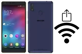 Come generare un codice QR con la password Wi-Fi su un Walton Primo GM3