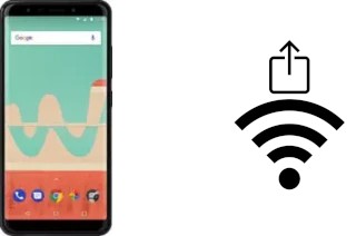 Come generare un codice QR con la password Wi-Fi su un Wiko View Go