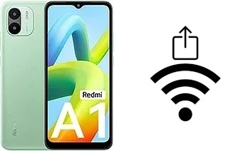 Come generare un codice QR con la password Wi-Fi su un Xiaomi Redmi A1