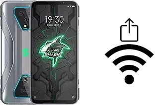 Come generare un codice QR con la password Wi-Fi su un Xiaomi Black Shark 3 Pro