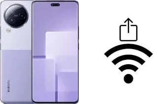 Come generare un codice QR con la password Wi-Fi su un Xiaomi Civi 3