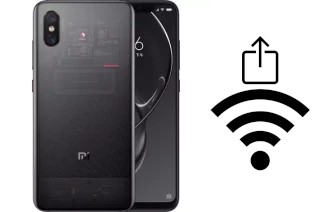 Come generare un codice QR con la password Wi-Fi su un Xiaomi Mi 8 Explorer Edition