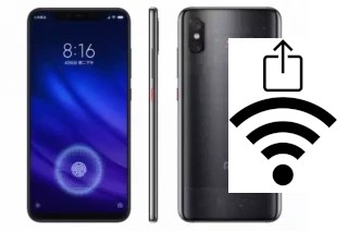 Come generare un codice QR con la password Wi-Fi su un Xiaomi Mi 8 Screen Fingerprint Edition