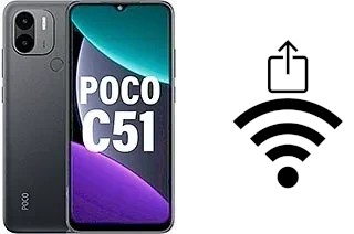 Come generare un codice QR con la password Wi-Fi su un Xiaomi Poco C51