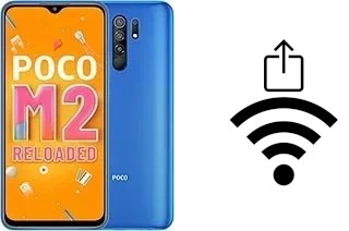 Come generare un codice QR con la password Wi-Fi su un Xiaomi Poco M2 Reloaded