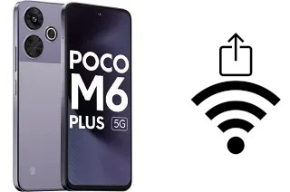 Come generare un codice QR con la password Wi-Fi su un Xiaomi Poco M6 Plus