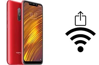 Come generare un codice QR con la password Wi-Fi su un Xiaomi Pocophone F1