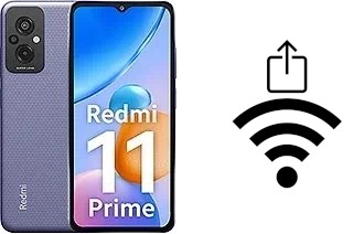 Come generare un codice QR con la password Wi-Fi su un Xiaomi Redmi 11 Prime