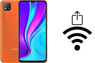 Come generare un codice QR con la password Wi-Fi su un Xiaomi Redmi 9 (India)