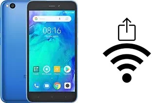 Come generare un codice QR con la password Wi-Fi su un Xiaomi Redmi Go